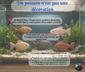 L’achat d’un poisson : un engagement sur le long terme