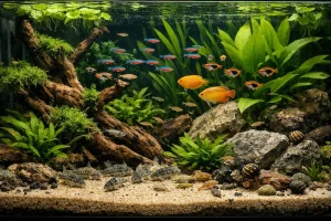L’aquarium communautaire tropical 120 litres