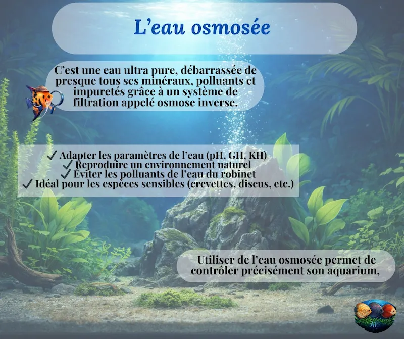 L’eau osmosée en aquariophilie : à quoi ça sert ?